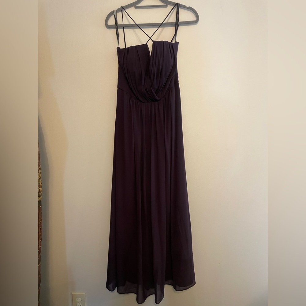 Bill Levkoff Bridesmaid Gown (dark plum)